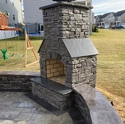 Outdoor Fireplace