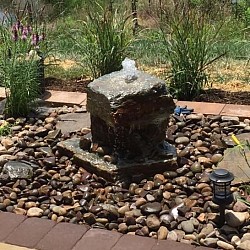 Natural Rock Fountain