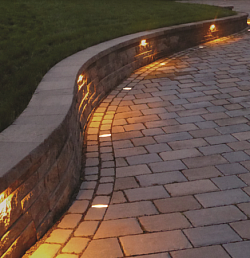 Wall and walkway lights