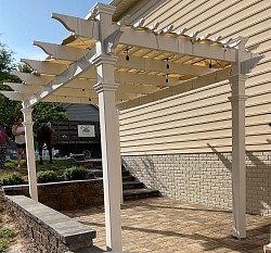 Vinyl Pergola